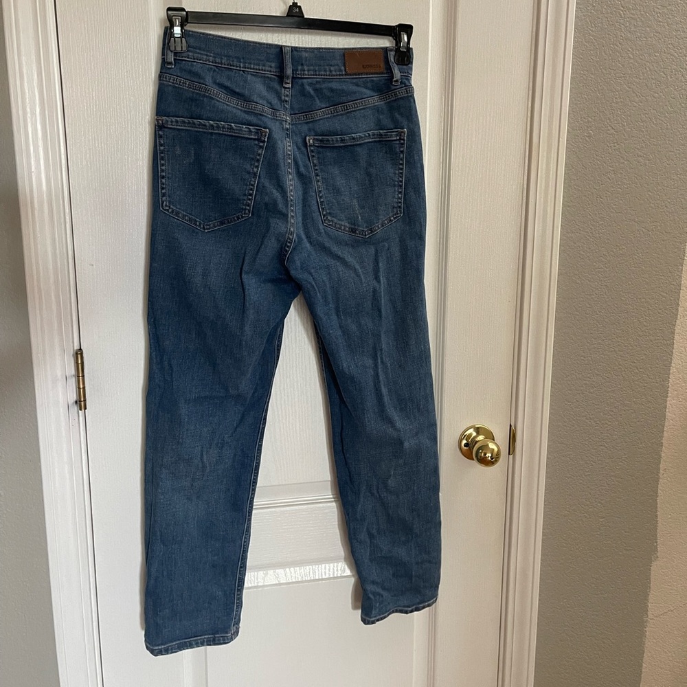 Express Super High Rise Mom Jean size 4R - Picture 2 of 4